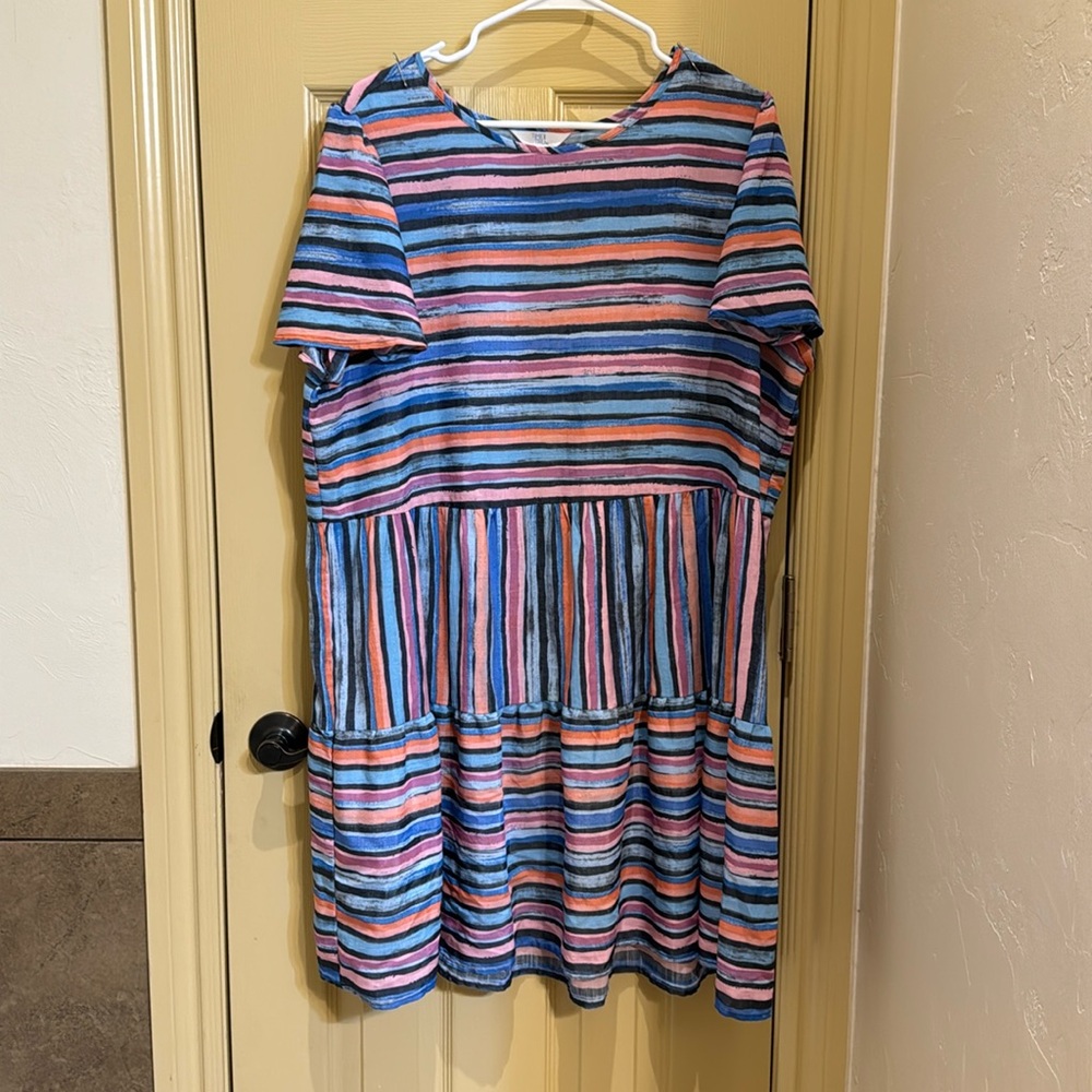 Time and True striped dress - Picture 1 of 1